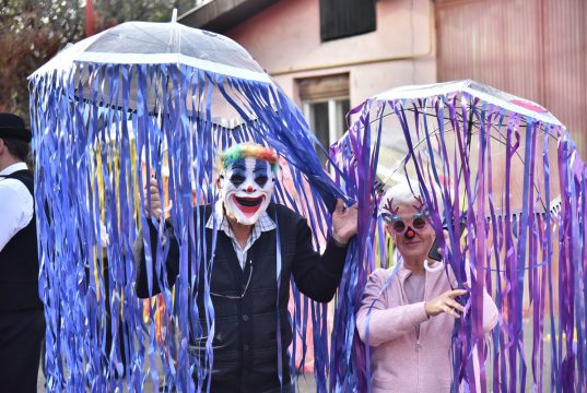 Defile “Meduza” na Petrovaradinskom karnevalu